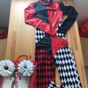 Harlequin Jumpsuit Halloween